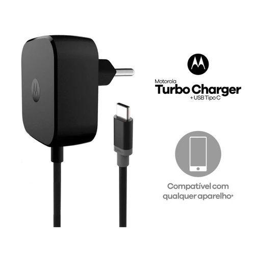 Carregador Motorola Turbo Power USB C Tipo C