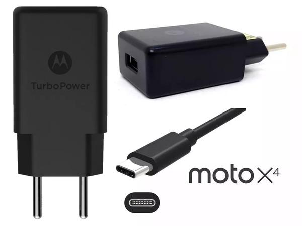 Carregador Motorola Turbo Power Usb Tipo C Moto One Z Z2 Z3 Play X4 M G6 G6 Plus G7 G7 Power M14008 - Russo Shop
