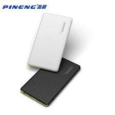Carregador Portátil Pineng Slim Branco 5.000mAh Compatível com Zenfone 3