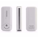 Carregador Portátil Power Bank 5000mah Pineng USB Lanterna