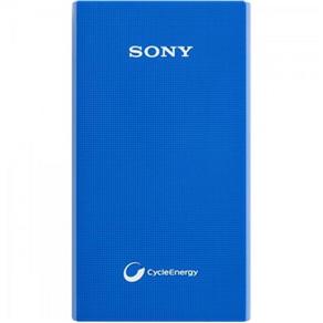 Carregador Portátil USB 5000Mah Cp-V5A Azul Sony