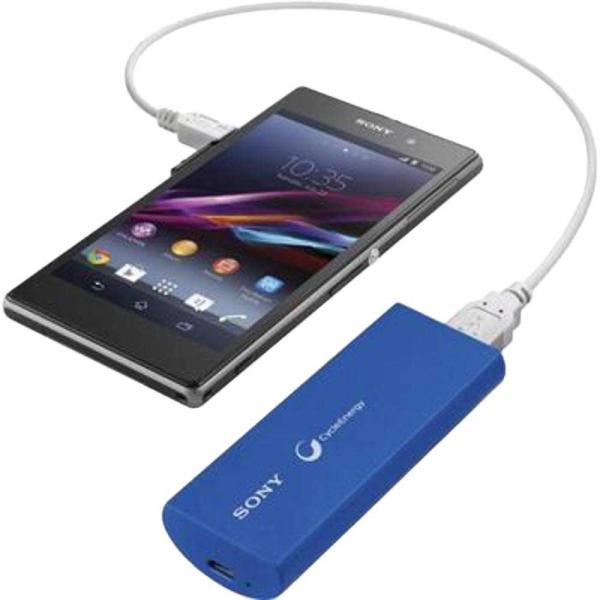 Carregador Portátil USB 2800mAh CP-V3 Azul SONY - Sony