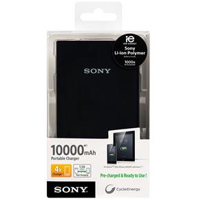 Carregador Portátil USB Sony CP-V10B 10.000 MAh Preto