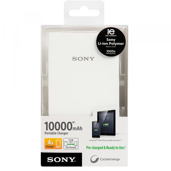Carregador Portátil USB Sony CP-V10W 10.000 MAh
