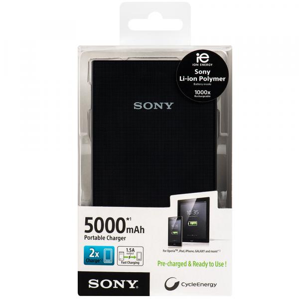 Carregador Portátil USB Sony CP-V5B 5000 MAh