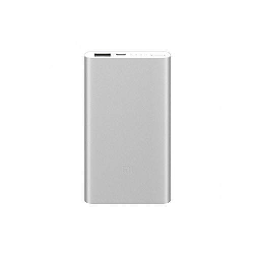 Carregador Portatil Xiaomi Power Bank 5000mah - Prata