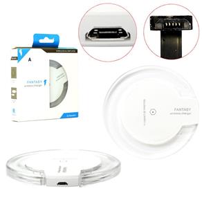 Carregador Sem Fio Charger Wireless + Receptor V8 Android Wirelless Charger