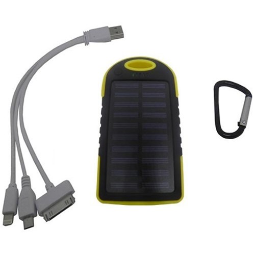 Carregador Solar Para Celular Bateria Universal Portatil