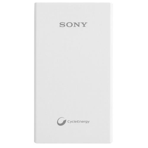 Carregador Usb Portátil Sony Cp-v5a Branco Capacidade 5000mah