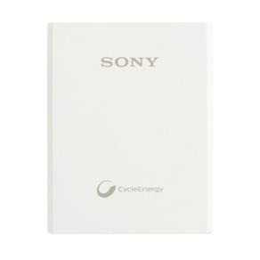 Carregador USB Portátil Sony CP-V3B Branco Capacidade de 3400 MAh