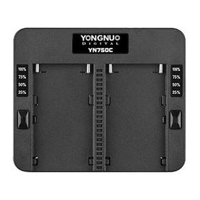Carregador Yongnuo YN-750C Slot para 2 Baterias Sony NP-F