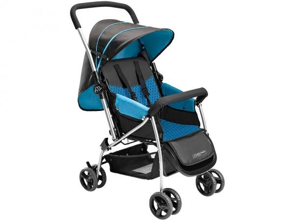 Carrinho Berço de Bebê Passeio Multikids Flip - Assento Reversível 3 Posições P/ Crianças Até 15kg