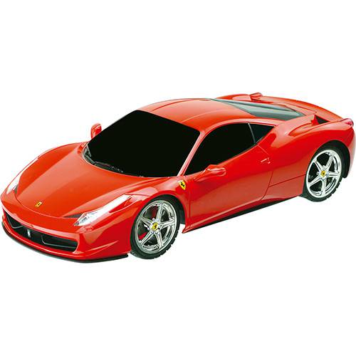 Tamanhos, Medidas e Dimensões do produto Carrinho Controle Remoto Ferrari 458 - Multilaser