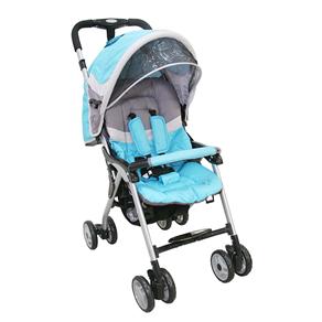 Carrinho de Bebê Baby Style Alumínio G306 - Azul/Cinza