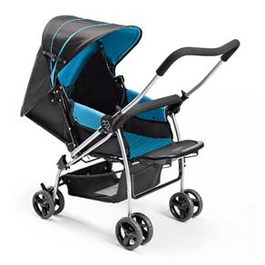 Carrinho de Bebê Berço Flip Azul Multikids Baby - BB503 Multilaser