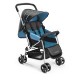 Carrinho de Bebê Berço Flip Azul Multikids Baby BB503