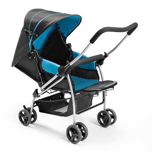 Carrinho de Bebê Berço Flip Azul - Multikids - BB503