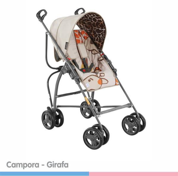 Carrinho de Bebê Campora Girafas - Galzerano