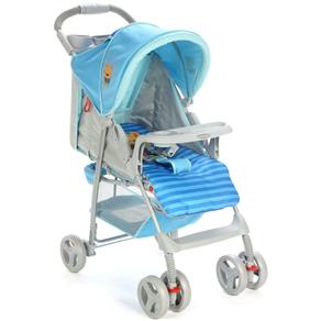 Carrinho de Bebê Dorel Fit IMP9090 Reclinável Cor Azul