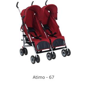 Carrinho de Bebê Duetto Atimo 0 a 15Kg - Burigotto