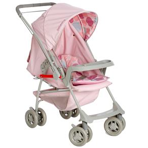 Carrinho de Bebê Galzerano Milano Reversível II - Rosa