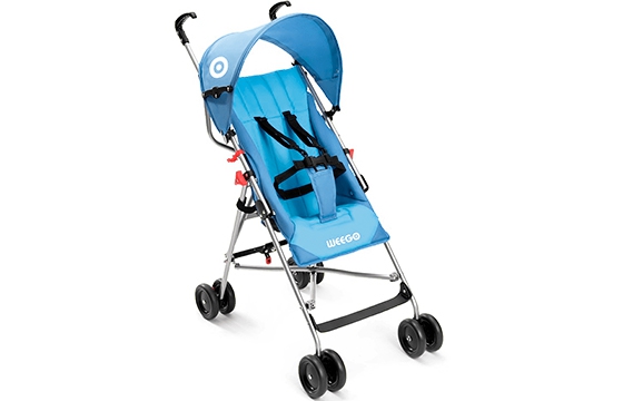 Carrinho de Bebê Guarda-Chuva Way Azul Weego BB507 - Multilaser