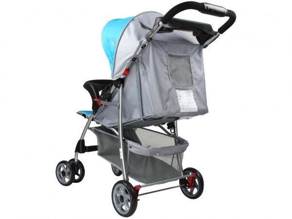 Carrinho de Bebê Passeio Baby Style Esmeralda - Reclinável para Crianças Até 15kg