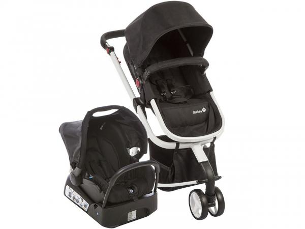 Carrinho de Bebê Passeio Safety 1st Travel System - Mobi Reclinável 3 Posições com Bebê Conforto