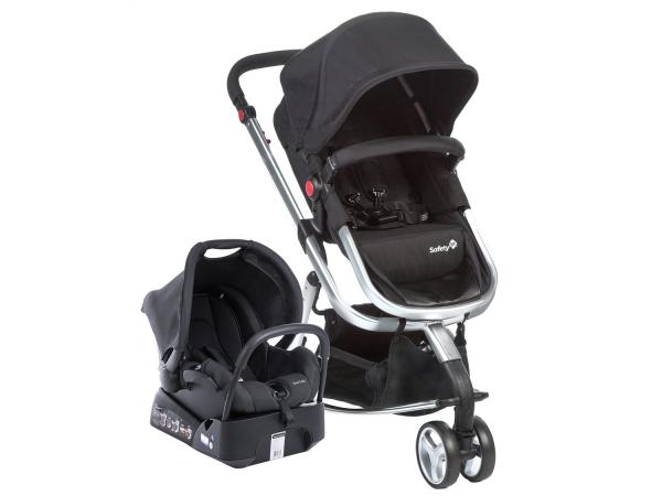 Carrinho de Bebê Passeio Safety 1st Travel System - Mobi TS para Crianças Até 15kg com Bebê Conforto