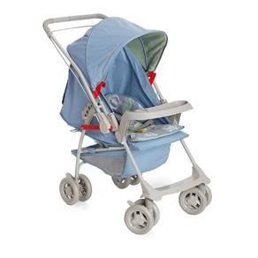 Carrinho de Bebê Reversível Milano Azul Galzerano Até 15 Kg Azul - Único - Azul