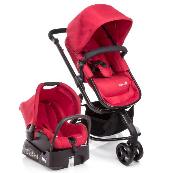 Carrinho de Bebê Safety 1st Travel System Mobi - Full Red