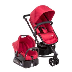 Carrinho de Bebê Safety 1st Travel System Mobi Safety - Vermelho