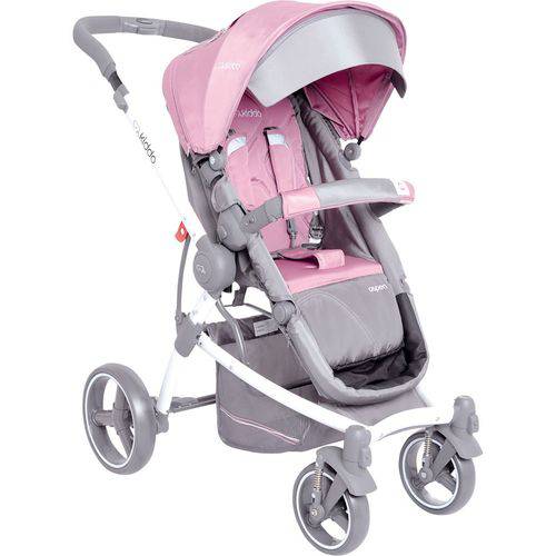 Tudo sobre 'Carrinho de Bebê Travel System Kiddo Aspen - Cinza/rosa'