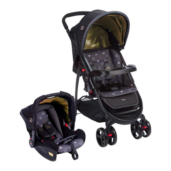 Carrinho de Bebê Travel System Nexus Preto + BB Conforto - Cosco