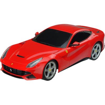 Carrinho de Controle Remoto Ferrari F12 Multikids Vermelha