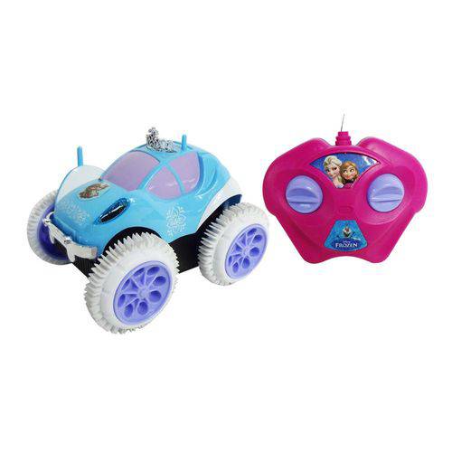 Carrinho de Controle Remoto Giro Gelado Frozen Disney Carro Brinquedo - Mix8 614216