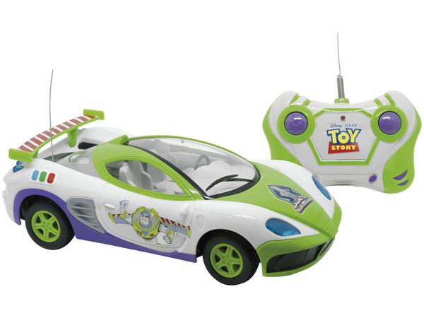 Carrinho de Controle Remoto Toy Story Star Racer - 3 Funções Candide