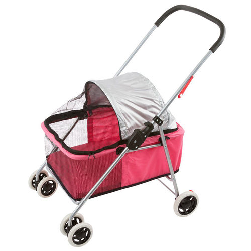 Carrinho de Passeio Baby Dog - Rosa