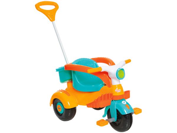 Tudo sobre 'Carrinho de Passeio Infantil a Pedal - Velocita Classic com Empurrador Calesita'