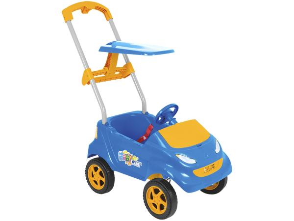 Tudo sobre 'Carrinho de Passeio Infantil Baby Car com Pedal - com Empurrador Xplast'