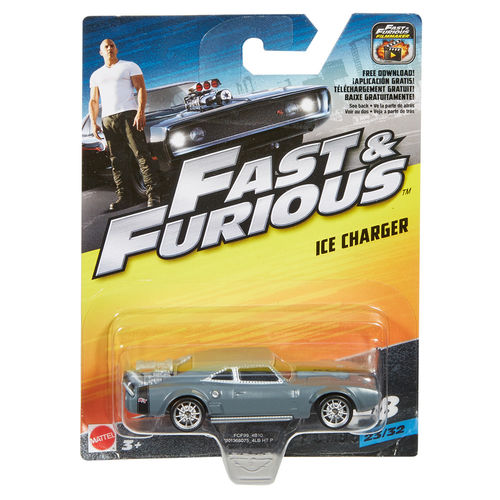 Carrinho Die Cast - Hot Wheels - Velozes e Furiosos - Ice Charger - Mattel