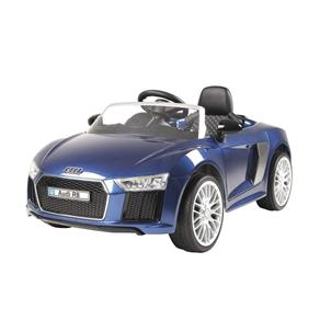 Carrinho Elétrico Infantil com Controle Remoto Audi 6v R8 Azul Xalingo Brinquedos Azul