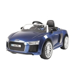 Carrinho Elétrico Infantil com Controle Remoto Audi 6v R8 Azul Xalingo Brinquedos Azul