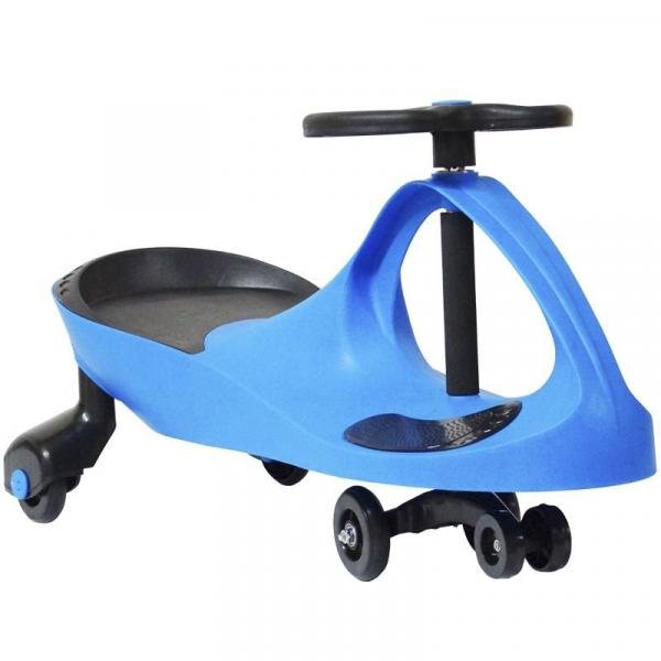 Carrinho Gira Gira Car Infantil Brinquedo Criança Importway Giro BW-004 Azul
