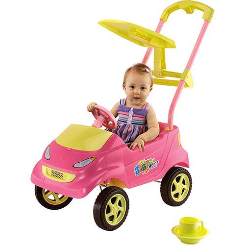 Carrinho Homeplay Baby Car Pink