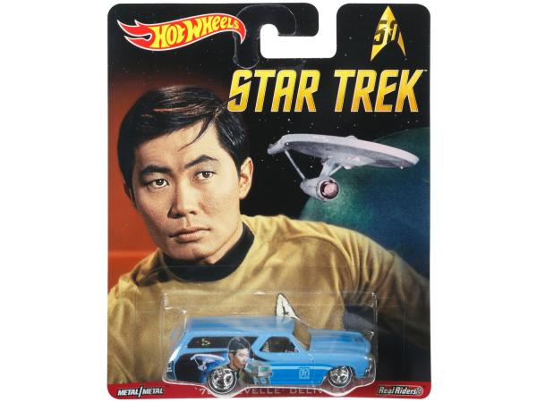 Carrinho Hot Wheels - Cultura Pop - 70 Chevelle Delivery - Star Trek Mattel