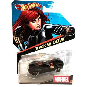 Carrinho Hot Wheels Marvel Black Widow Mattel