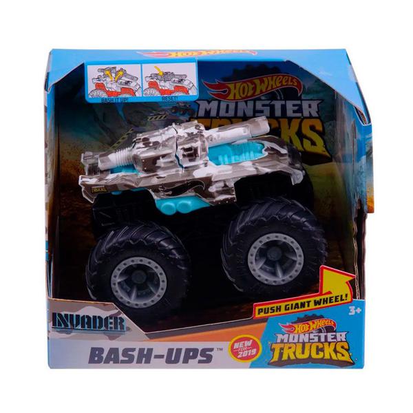 Carrinho Hot Wheels Monster Trucks Invader - Mattel