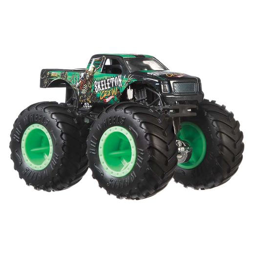 Carrinho Hot Wheels Monster Trucks Skeleton Crew - Mattel