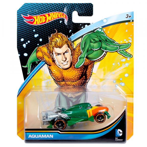 Carrinho Hot Wheels - Personagens DC Comics - Aquaman - Mattel